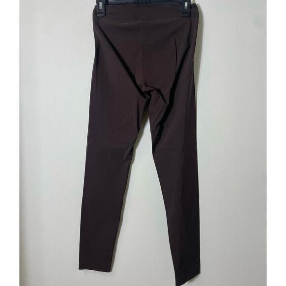 Avenue Montaigne Brown Stretch Skinny Leg Dress Pants Sz 2 - Picture 3 of 3